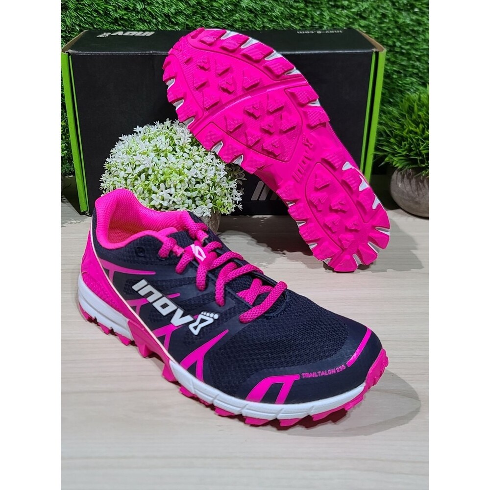 Inov-8 Trailtalon 235 Running Shoes - Navy/Pink US Women's 7.5 NEW